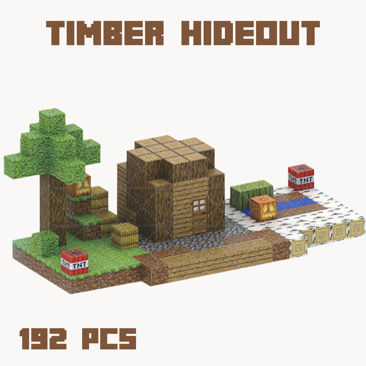 Timber Hideout| 192 Blocks