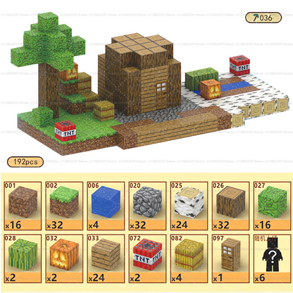 Timber Hideout| 192 Blocks