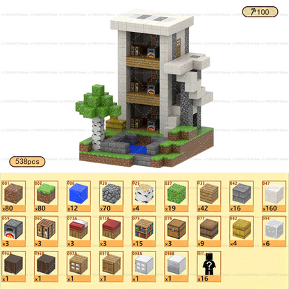 Sky View Tower| 538 Blocks